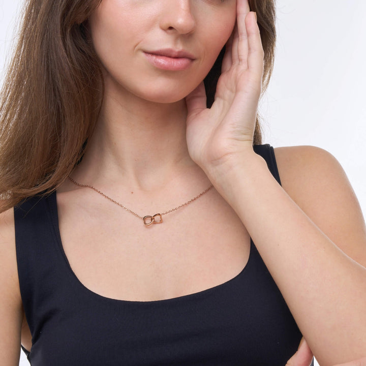 客製化雙心項鍊