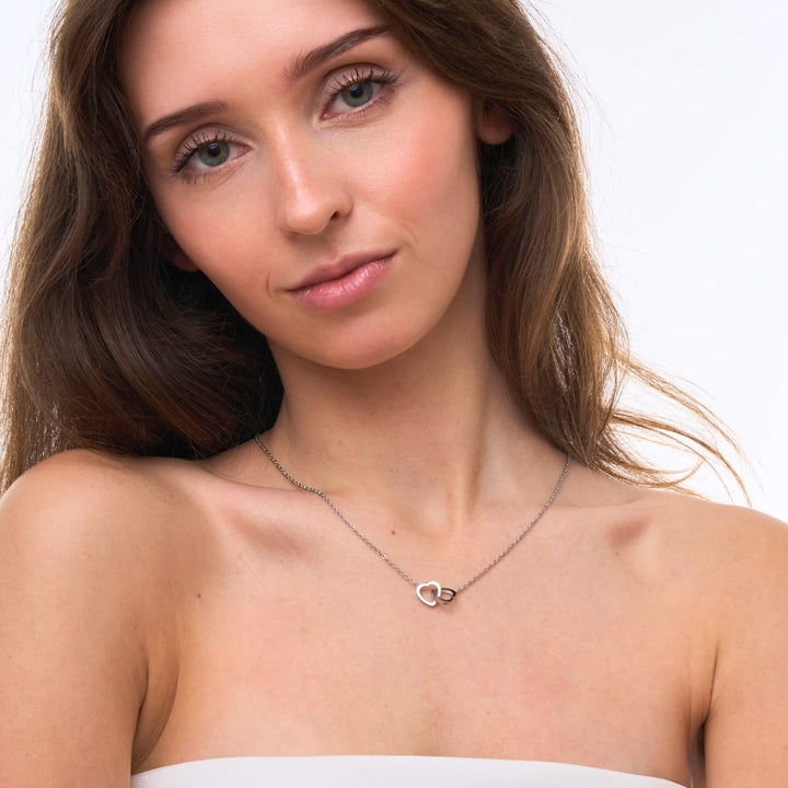 客製化雙心項鍊