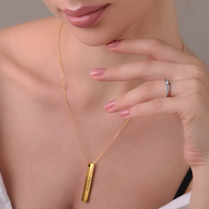 客製化條形項鍊